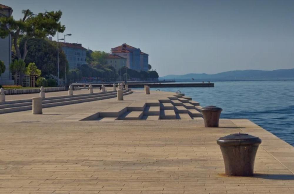 City center. Beautiful 130m2 apartmant, sea view Zadar Exterior foto